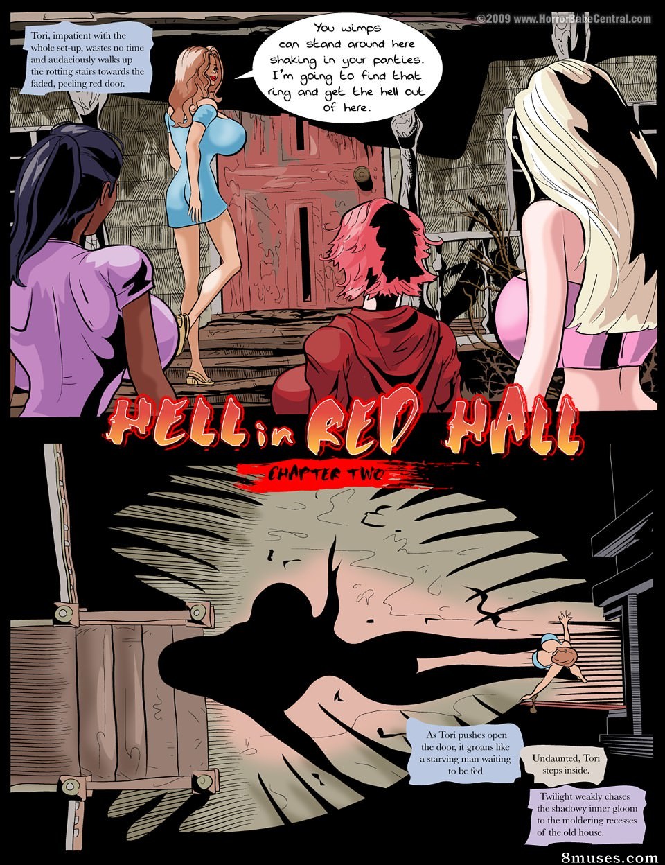 Page 7 | Central-Comics/Horror-Babe-Central/Hell-In-Red-Hall | 8muses - Sex  Comics