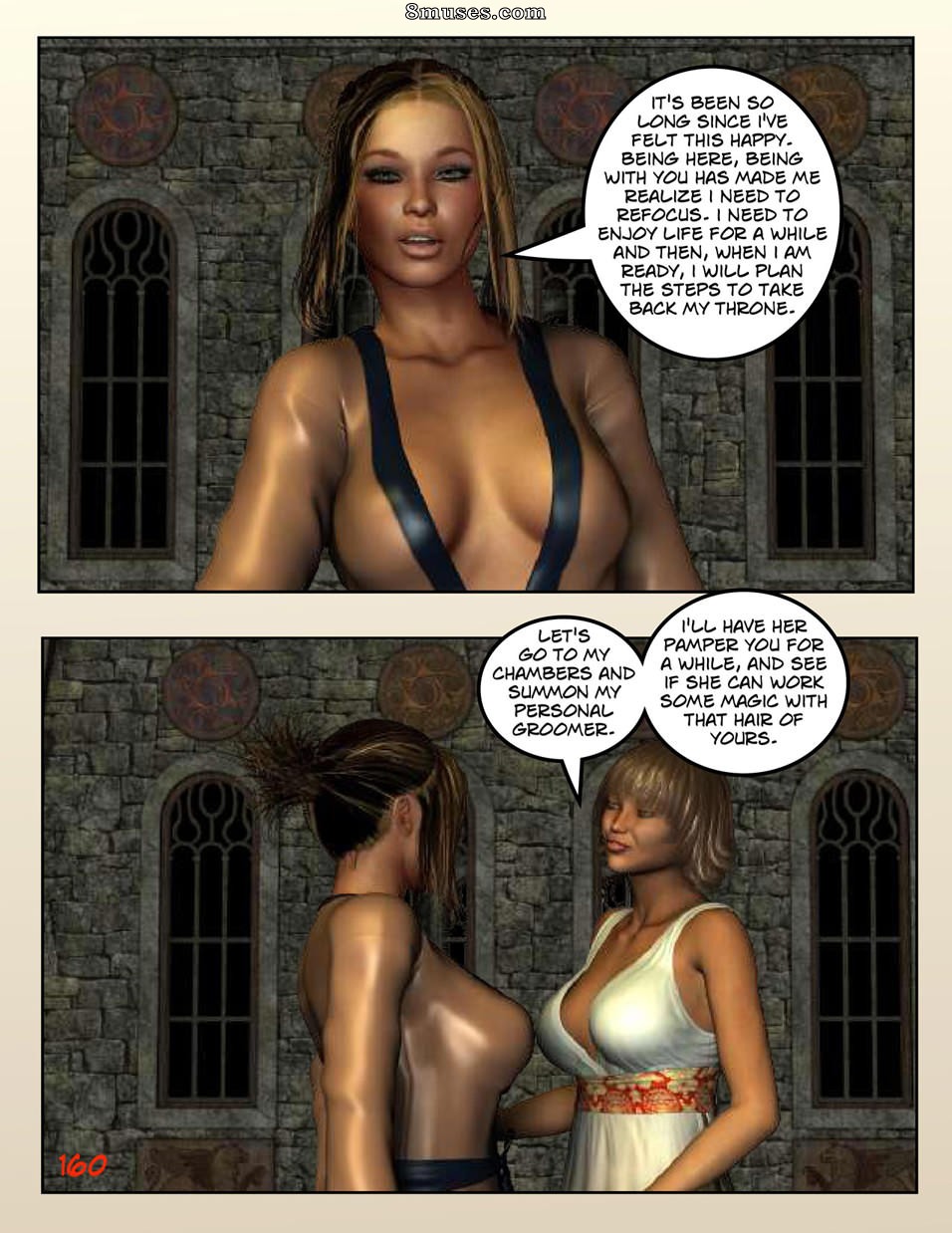 Digital Empress-Captain Trips Comics - Chroniques de l'impératrice - Livre 14 - Une impératrice seule - Page 160
