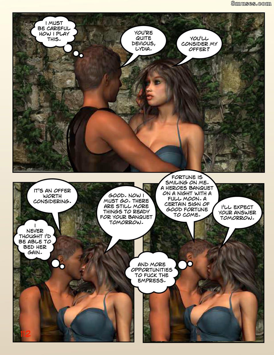 Digital Empress-Captain Trips Comics - Crônicas da imperatriz - Livro 14 - Uma imperatriz sozinha - Página 112