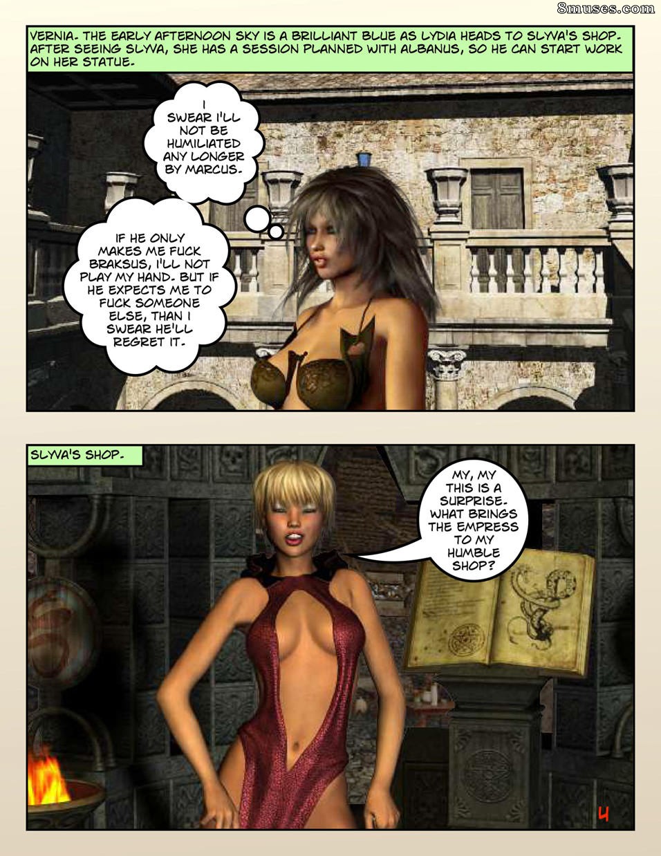 Digital Empress-Captain Trips Comics - Chroniques de l'impératrice - Livre 14 - Une impératrice seule - Page 4