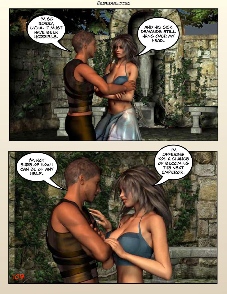 Digital Empress-Captain Trips Comics - Chroniques de l'impératrice - Livre 14 - Une impératrice seule - Page 109