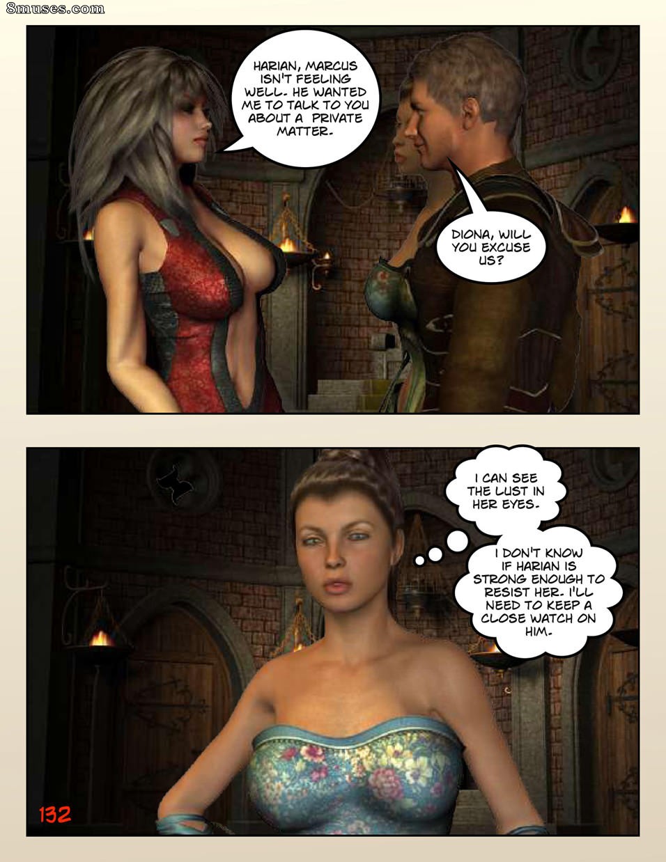Digital Empress-Captain Trips Comics - Crônicas da imperatriz - Livro 14 - Uma imperatriz sozinha - Página 132