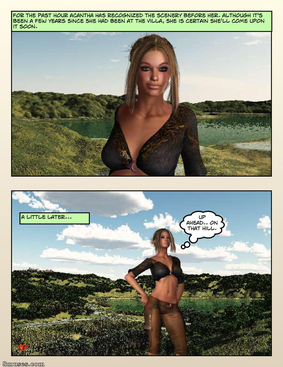 Digital Empress-Captain Trips Comics - Crônicas da imperatriz - Livro 14 - Uma imperatriz sozinha - Página 119