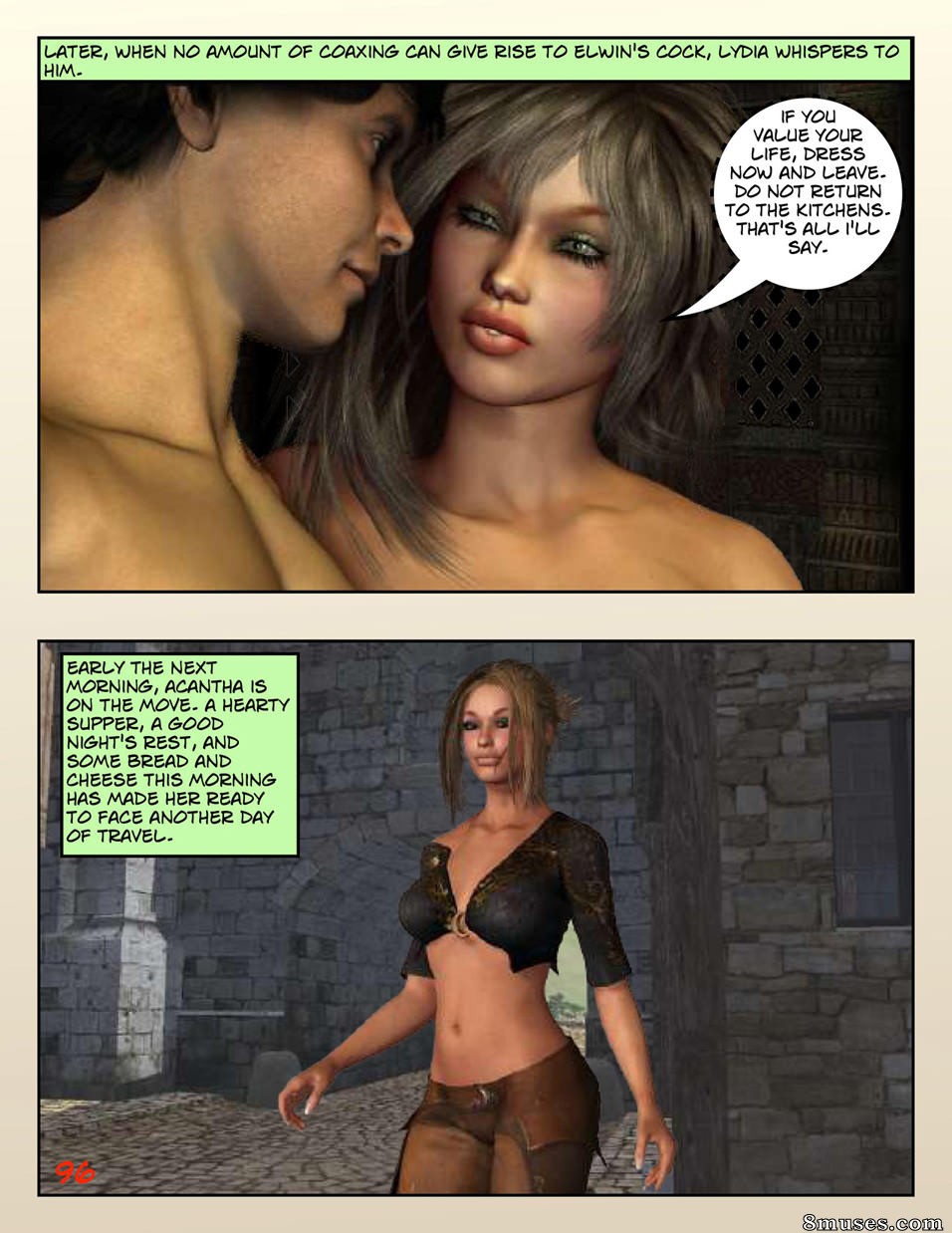 Digital Empress-Captain Trips Comics - Crônicas da imperatriz - Livro 14 - Uma imperatriz sozinha - Página 96