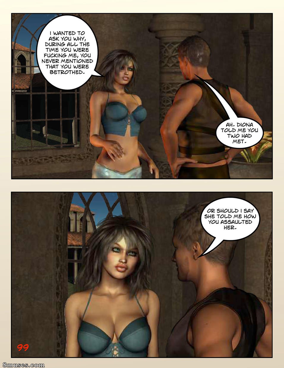 Digital Empress-Captain Trips Comics - Crônicas da imperatriz - Livro 14 - Uma imperatriz sozinha - Página 99