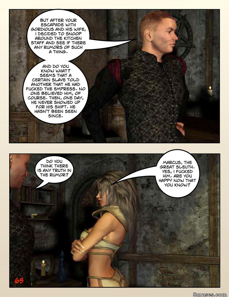 Digital Empress-Captain Trips Comics - Crônicas da imperatriz - Livro 14 - Uma imperatriz sozinha - Página 65