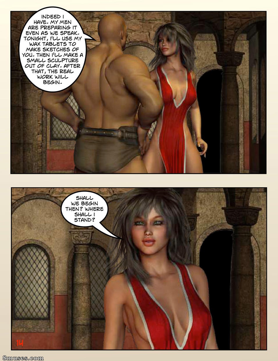 Digital Empress-Captain Trips Comics - Crônicas da imperatriz - Livro 14 - Uma imperatriz sozinha - Página 14