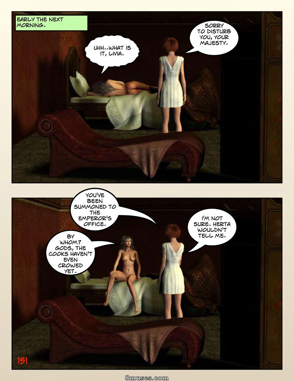 Digital Empress-Captain Trips Comics - Chroniques de l'impératrice - Livre 14 - Une impératrice seule - Page 151