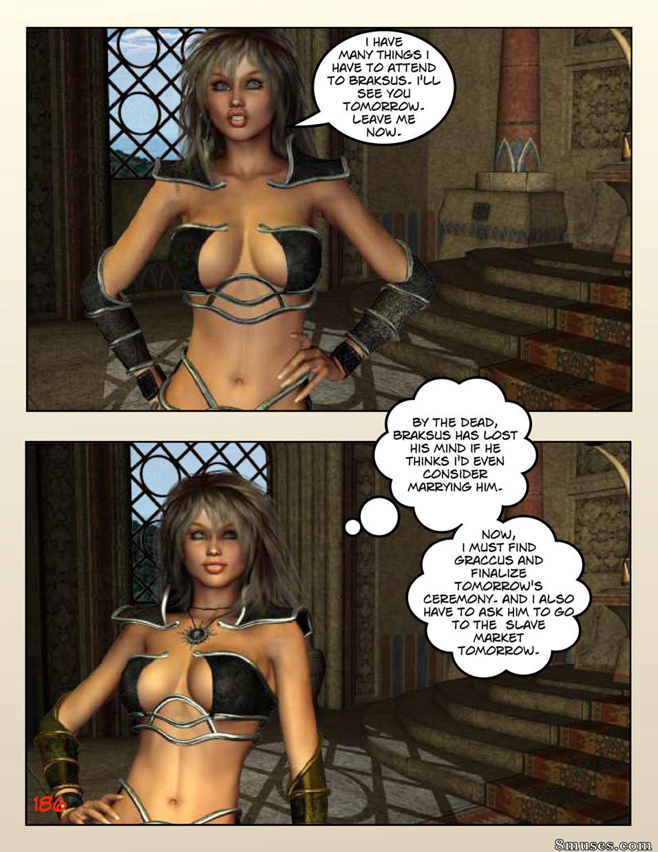 Digital Empress-Captain Trips Comics - Chroniques de l'impératrice - Livre 14 - Une impératrice seule - Page 186