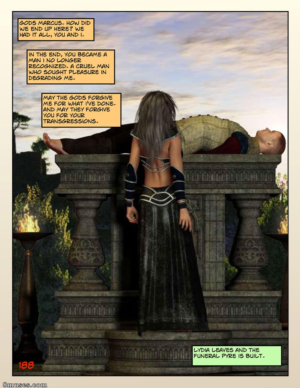 Digital Empress-Captain Trips Comics - Crônicas da imperatriz - Livro 14 - Uma imperatriz sozinha - Página 188