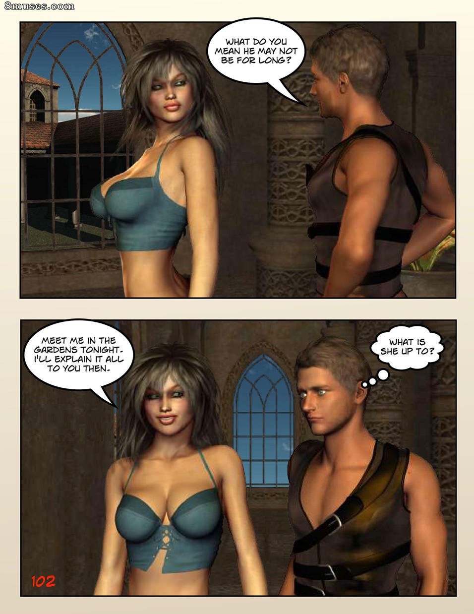 Digital Empress-Captain Trips Comics - Crônicas da imperatriz - Livro 14 - Uma imperatriz sozinha - Página 102