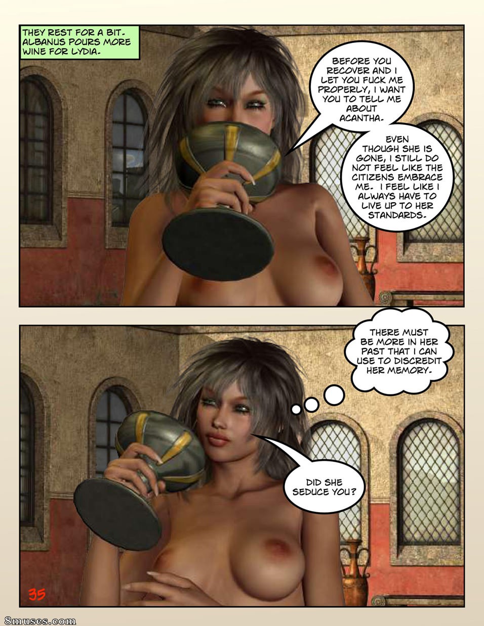 Digital Empress-Captain Trips Comics - Chroniques de l'impératrice - Livre 14 - Une impératrice seule - Page 35