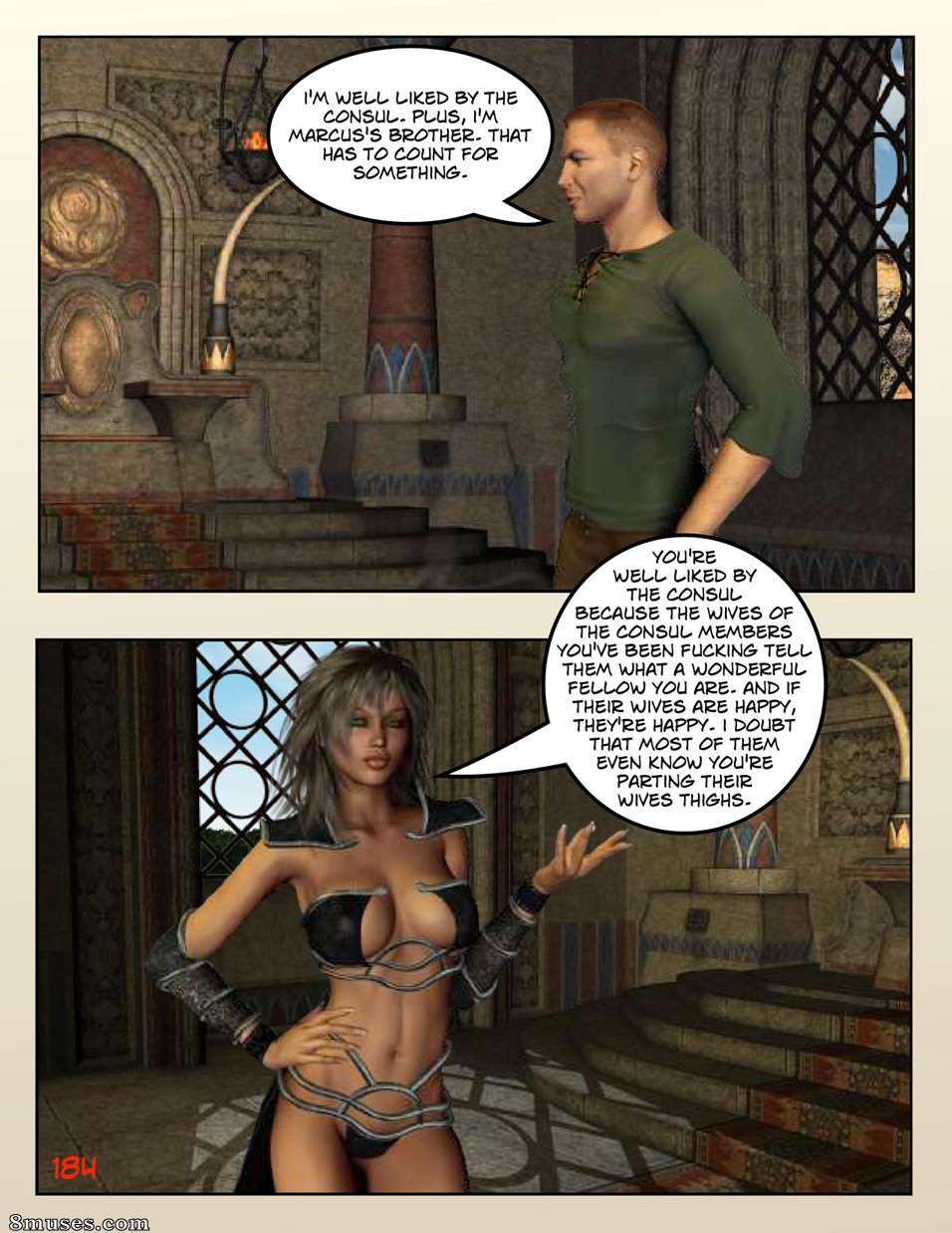 Digital Empress-Captain Trips Comics - Crônicas da imperatriz - Livro 14 - Uma imperatriz sozinha - Página 184