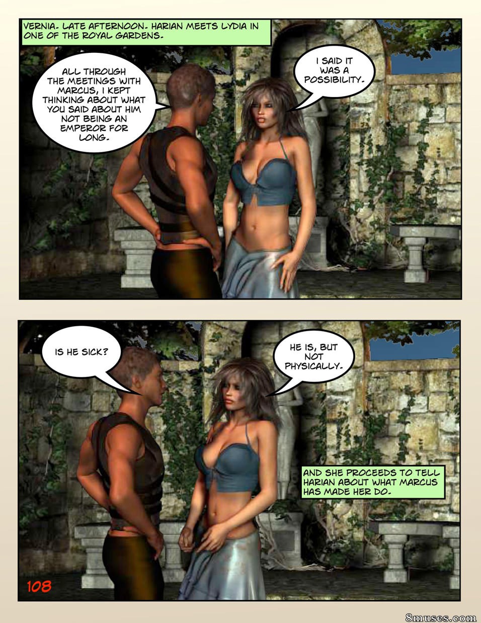 Digital Empress-Captain Trips Comics - Chroniques de l'impératrice - Livre 14 - Une impératrice seule - Page 108