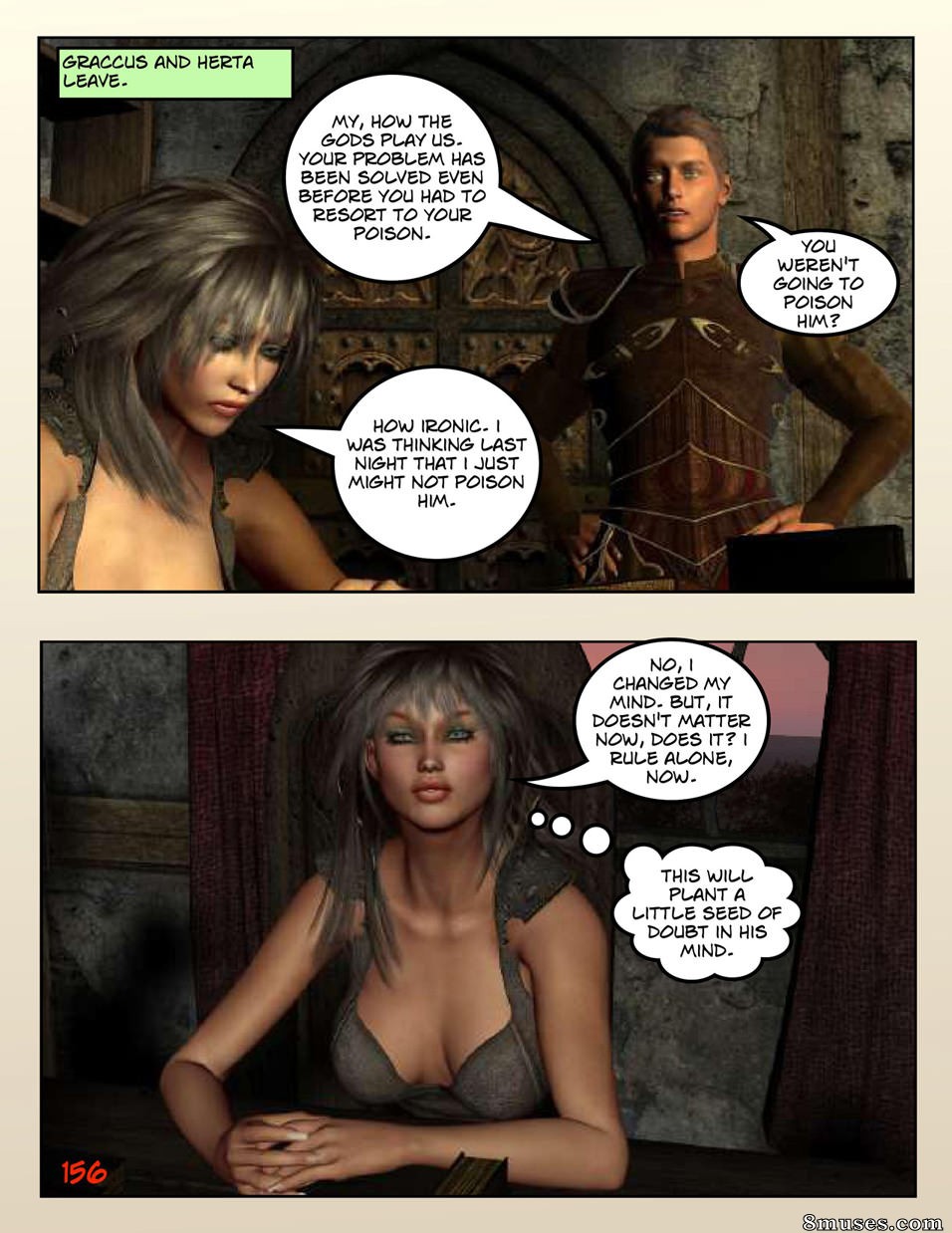 Digital Empress-Captain Trips Comics - Chroniques de l'impératrice - Livre 14 - Une impératrice seule - Page 156