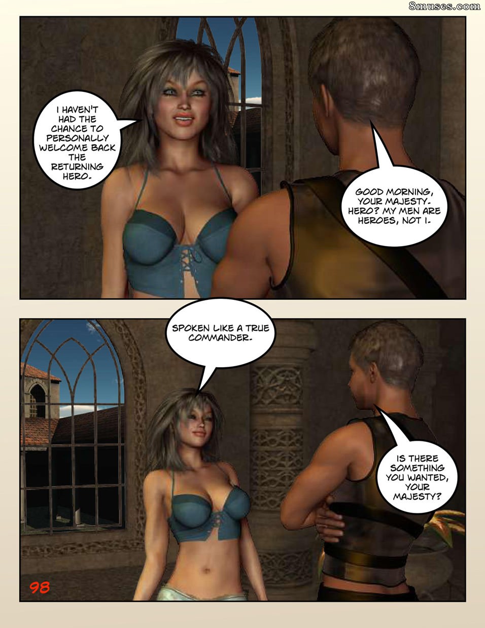 Digital Empress-Captain Trips Comics - Crônicas da imperatriz - Livro 14 - Uma imperatriz sozinha - Página 98