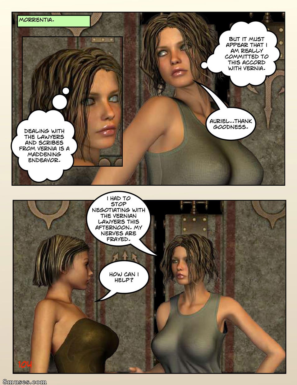 Digital Empress-Captain Trips Comics - Chroniques de l'impératrice - Livre 14 - Une impératrice seule - Page 104