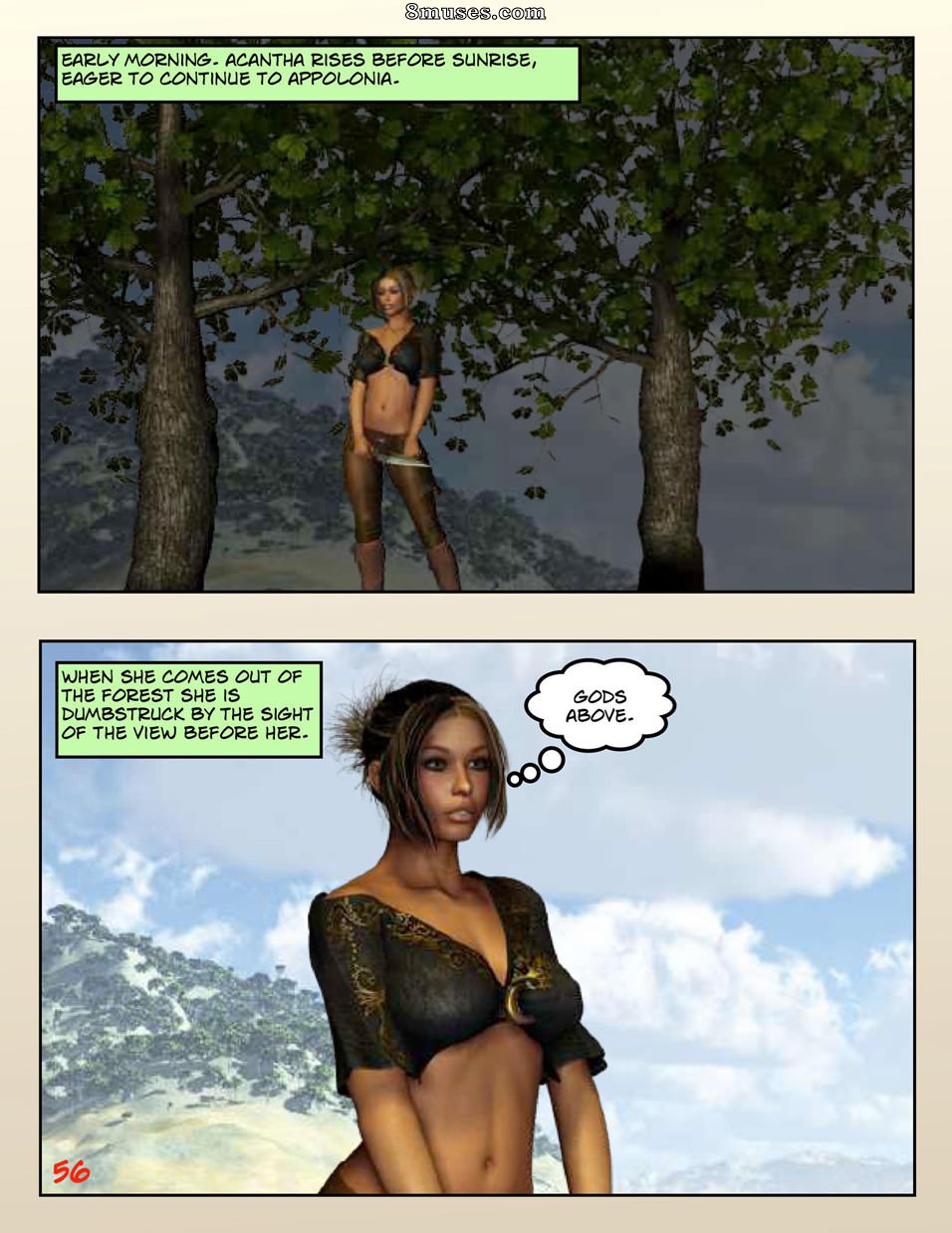 Digital Empress-Captain Trips Comics - Crônicas da imperatriz - Livro 14 - Uma imperatriz sozinha - Página 56