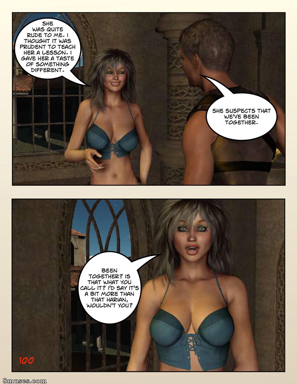 Digital Empress-Captain Trips Comics - Crônicas da imperatriz - Livro 14 - Uma imperatriz sozinha - Página 100