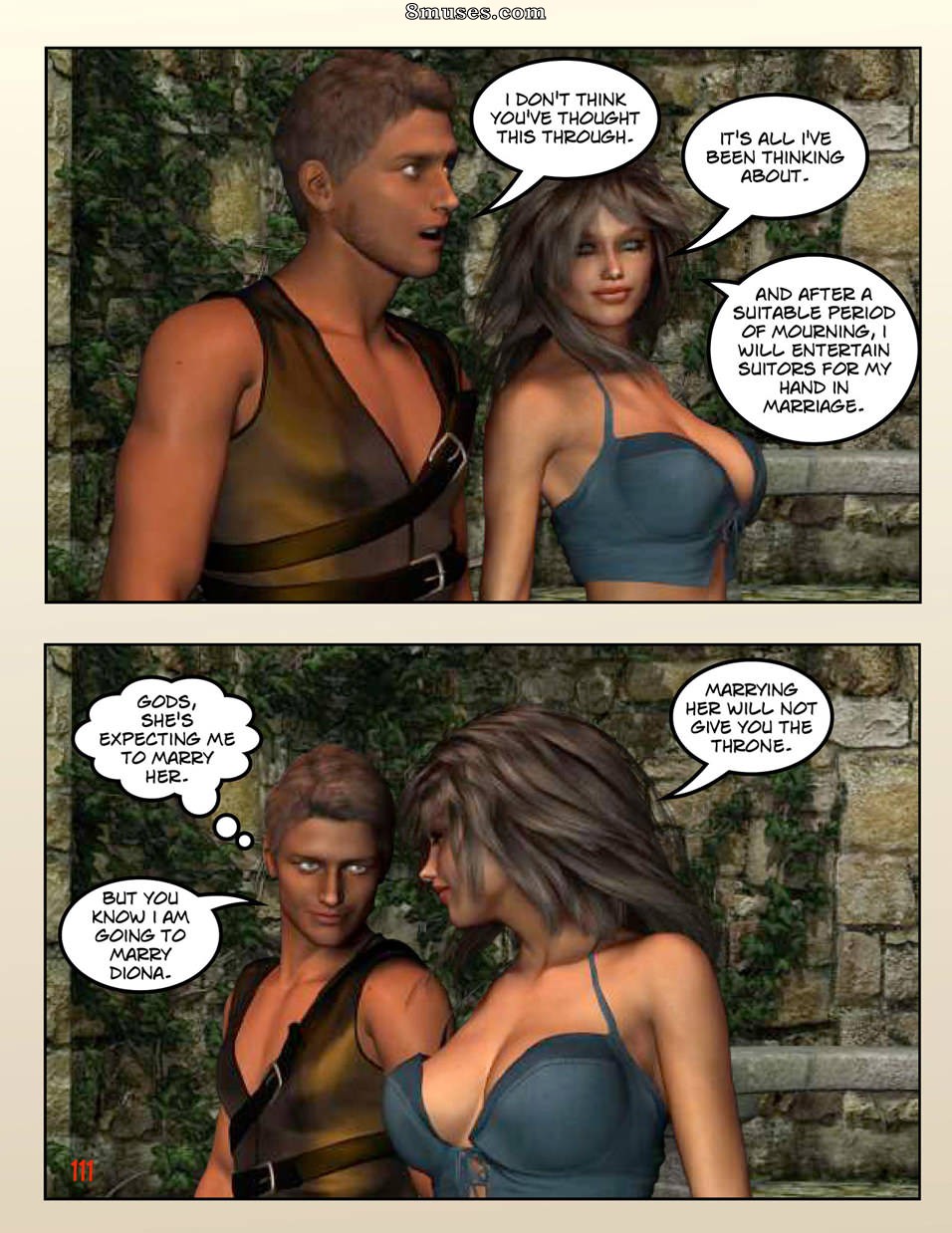 Digital Empress-Captain Trips Comics - Chroniques de l'impératrice - Livre 14 - Une impératrice seule - Page 111