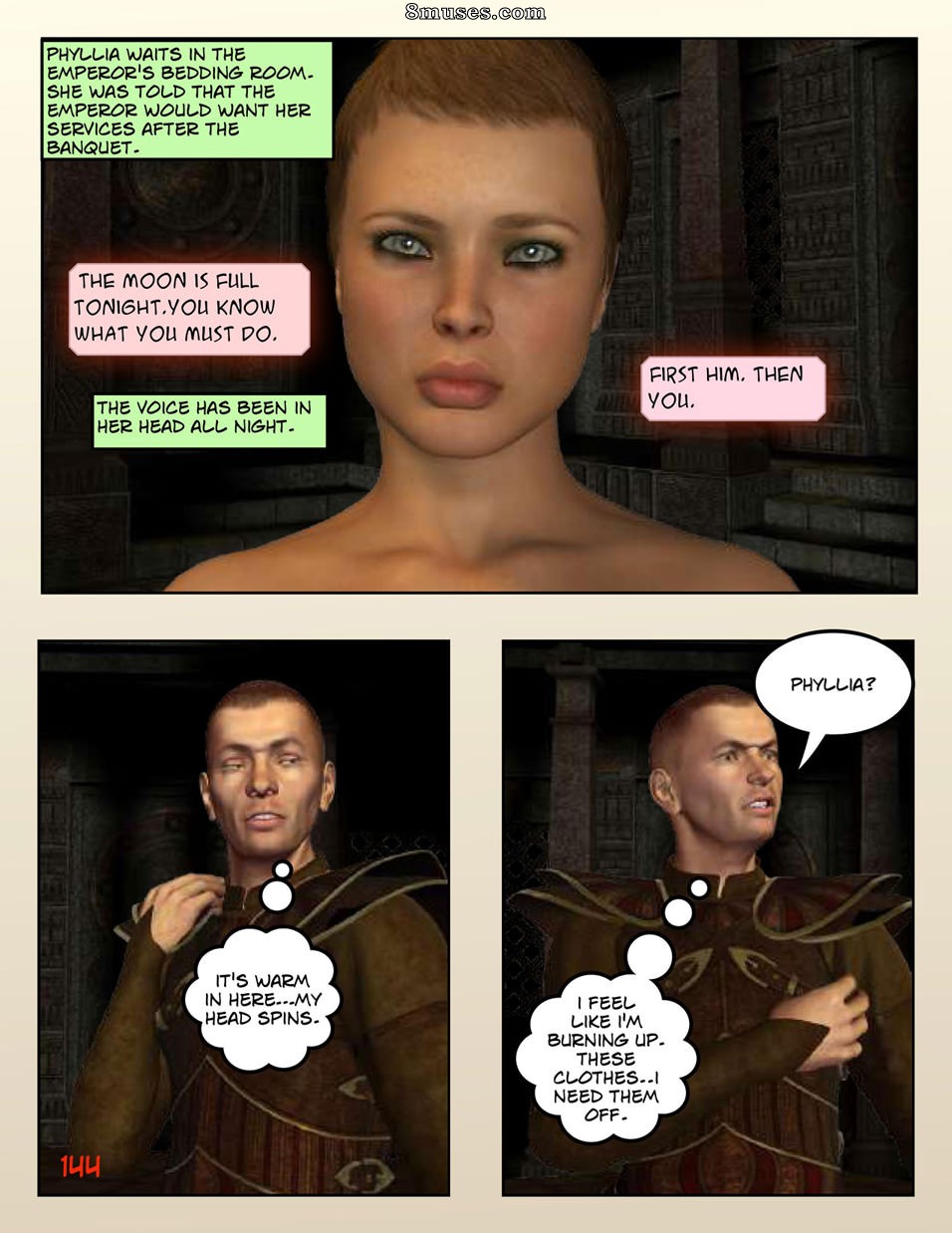 Digital Empress-Captain Trips Comics - Chroniques de l'impératrice - Livre 14 - Une impératrice seule - Page 144