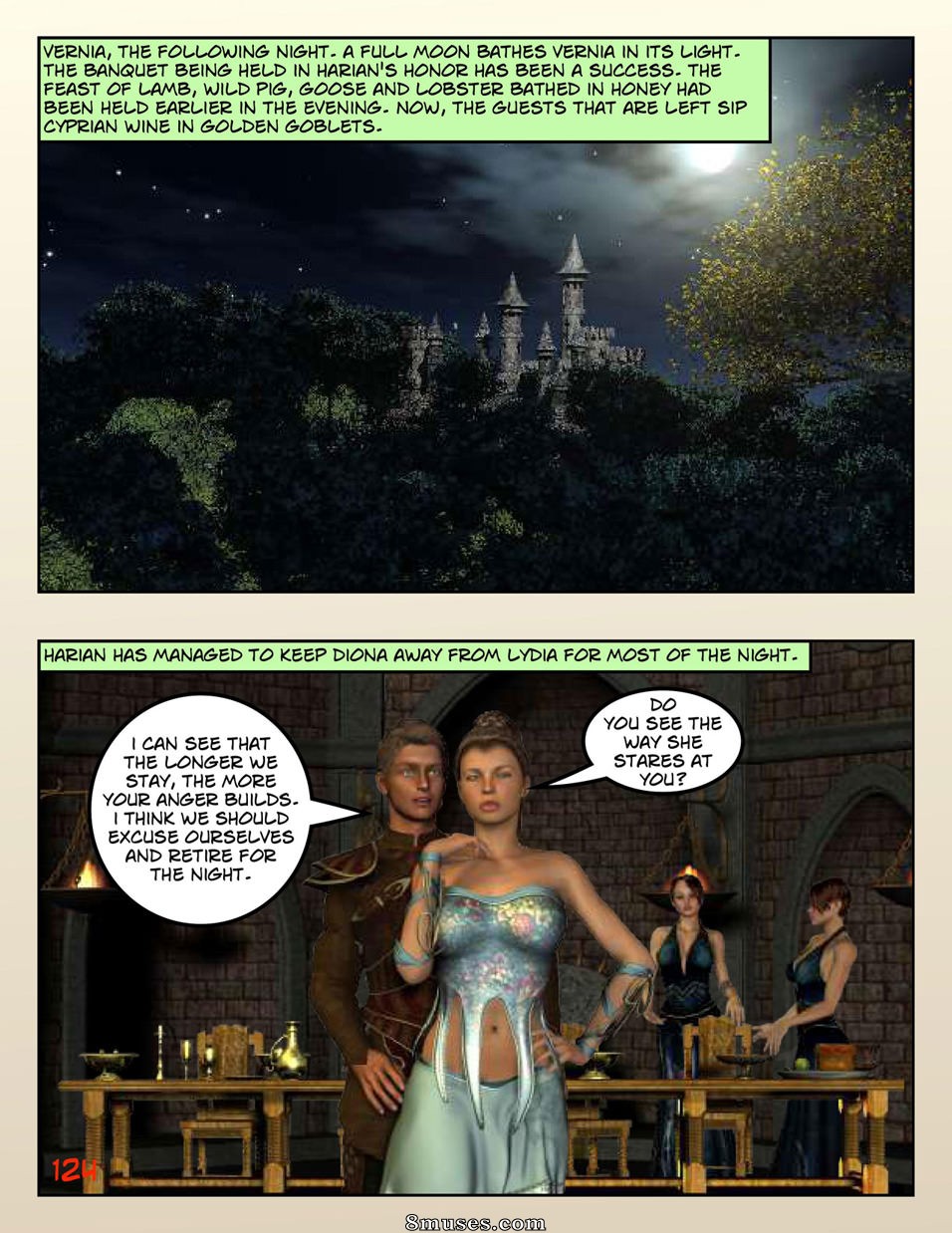 Digital Empress-Captain Trips Comics - Chroniques de l'impératrice - Livre 14 - Une impératrice seule - Page 124