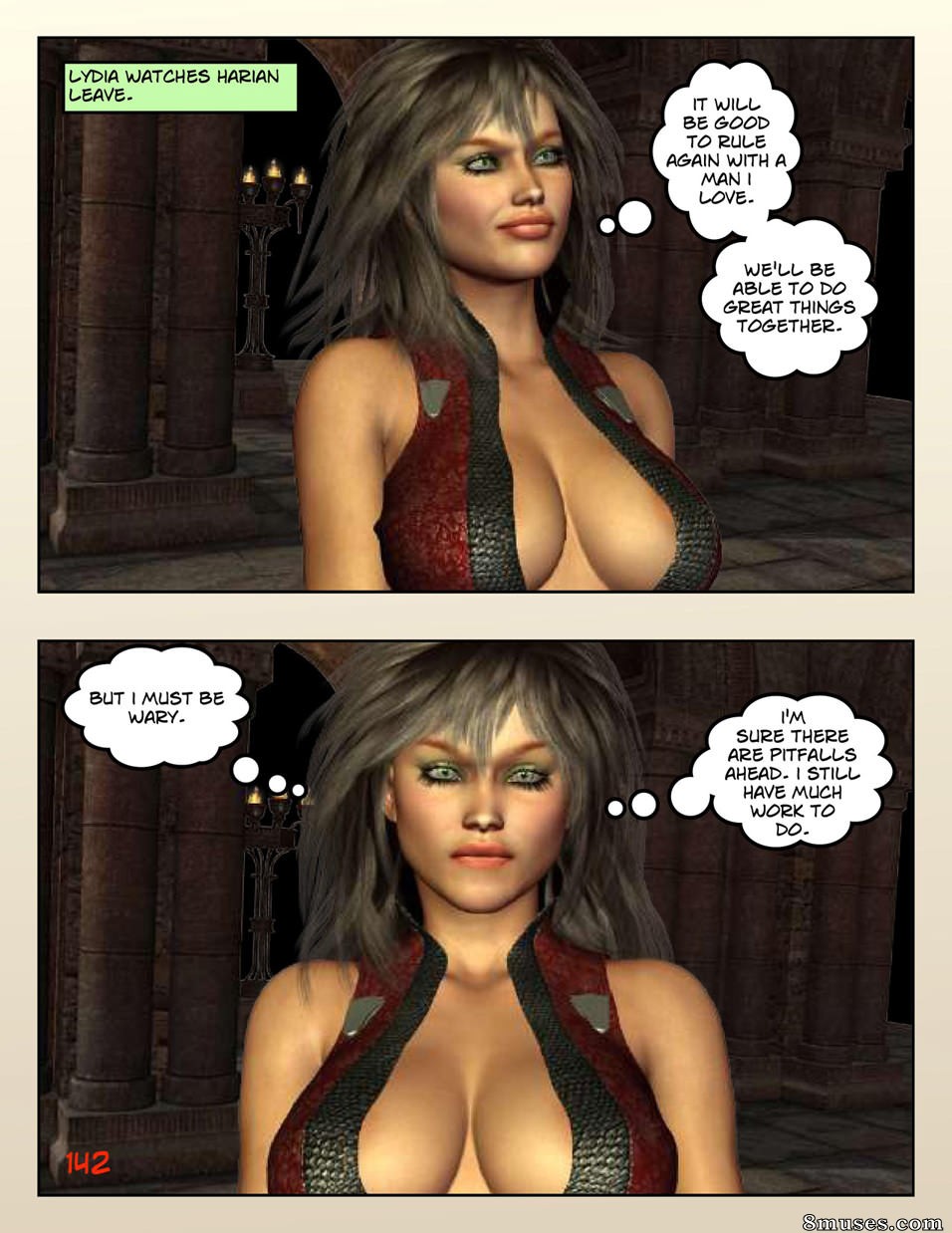 Digital Empress-Captain Trips Comics - Chroniques de l'impératrice - Livre 14 - Une impératrice seule - Page 142