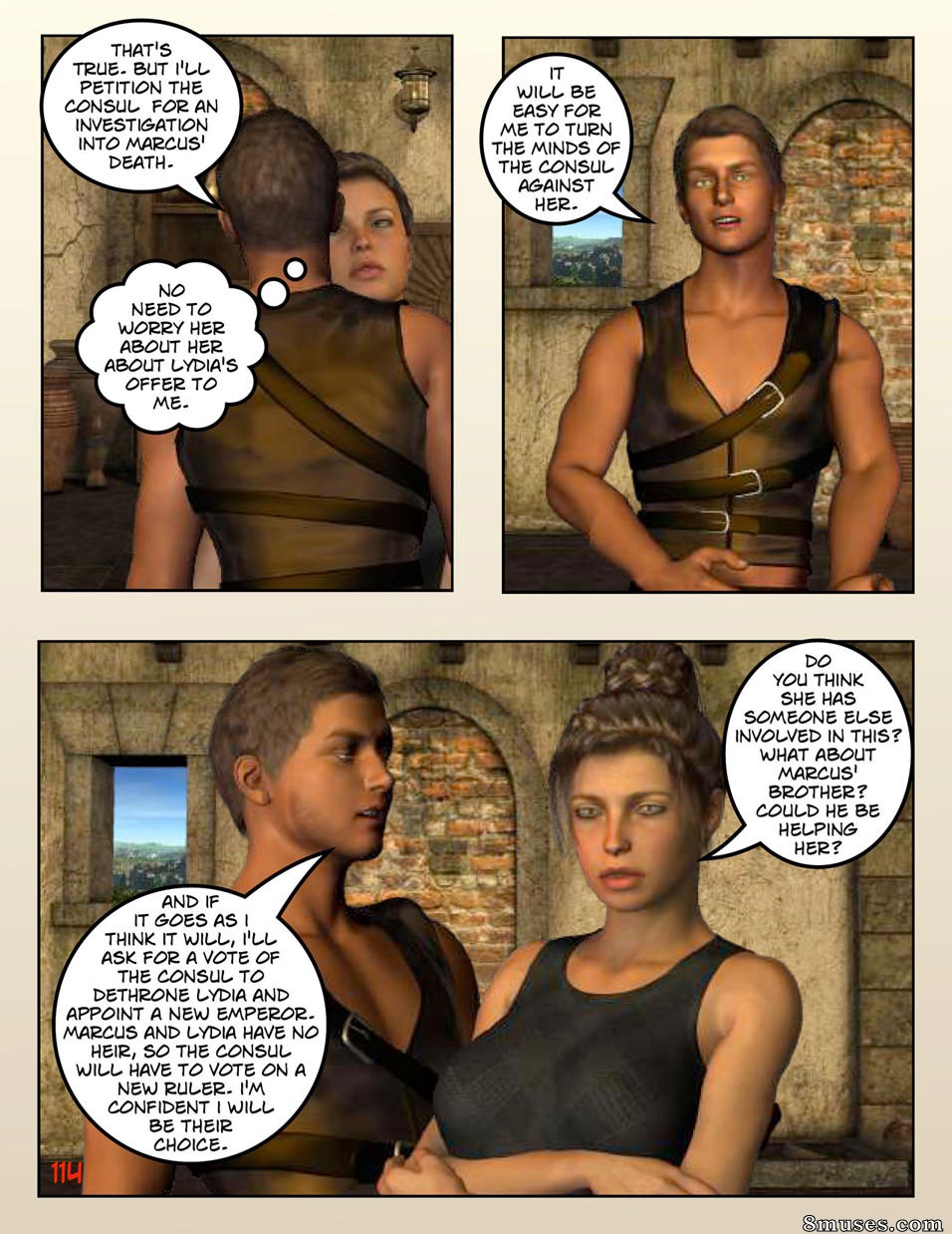 Digital Empress-Captain Trips Comics - Chroniques de l'impératrice - Livre 14 - Une impératrice seule - Page 114