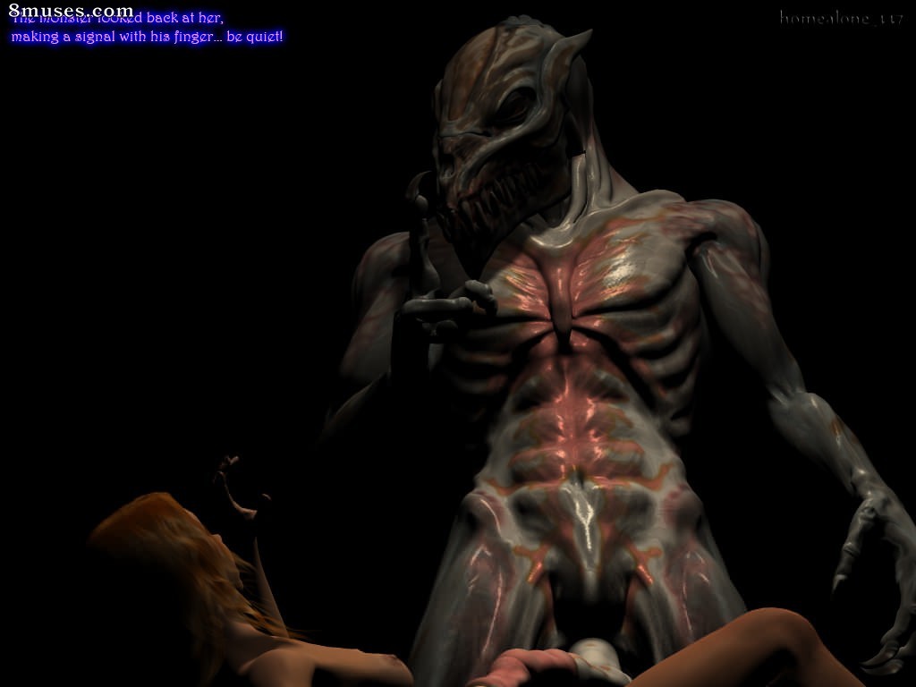 3DMonsterStories.com Comics - Le rêve de Michelle - Page 9