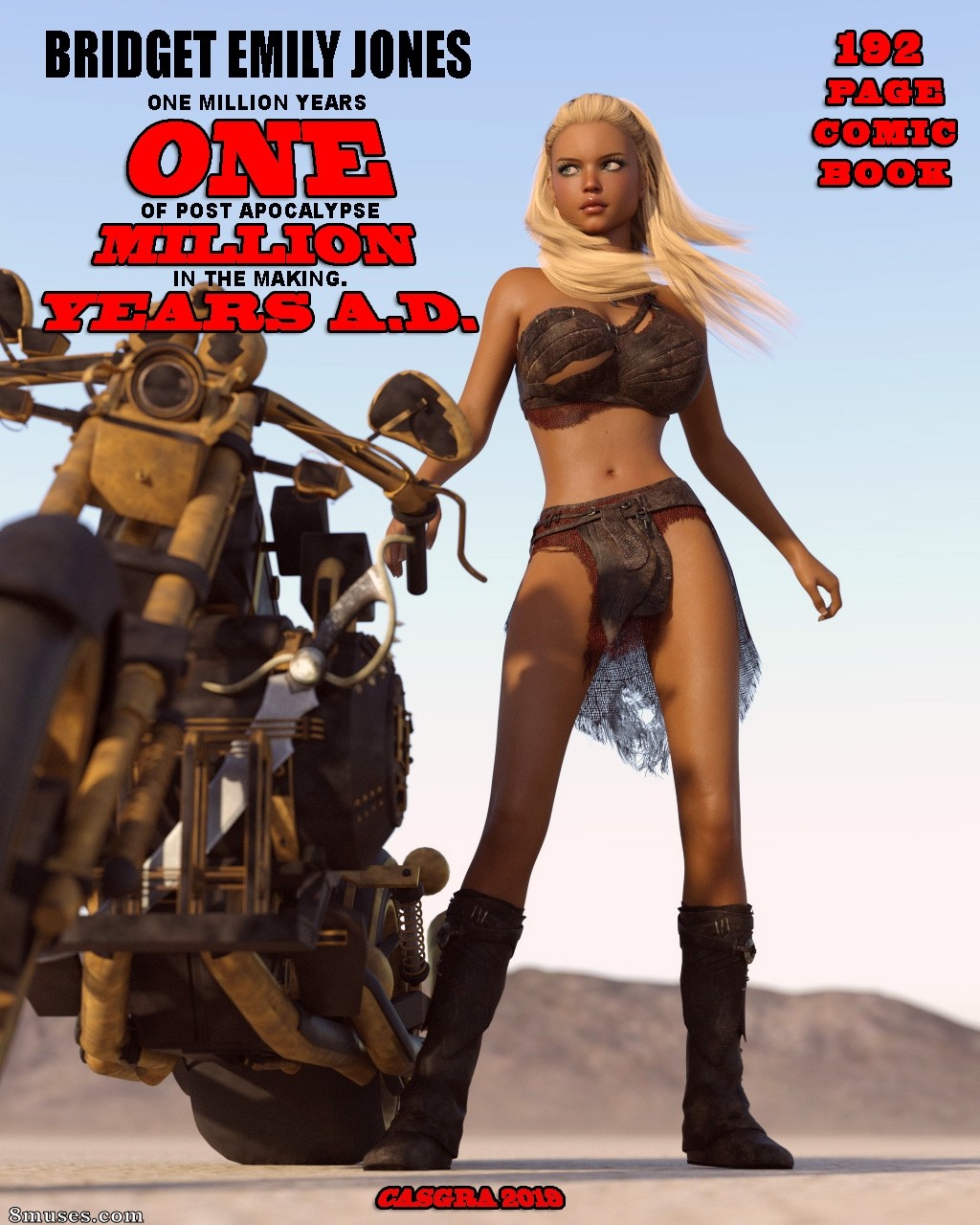 Casgra - One Million Years AD - Page 1