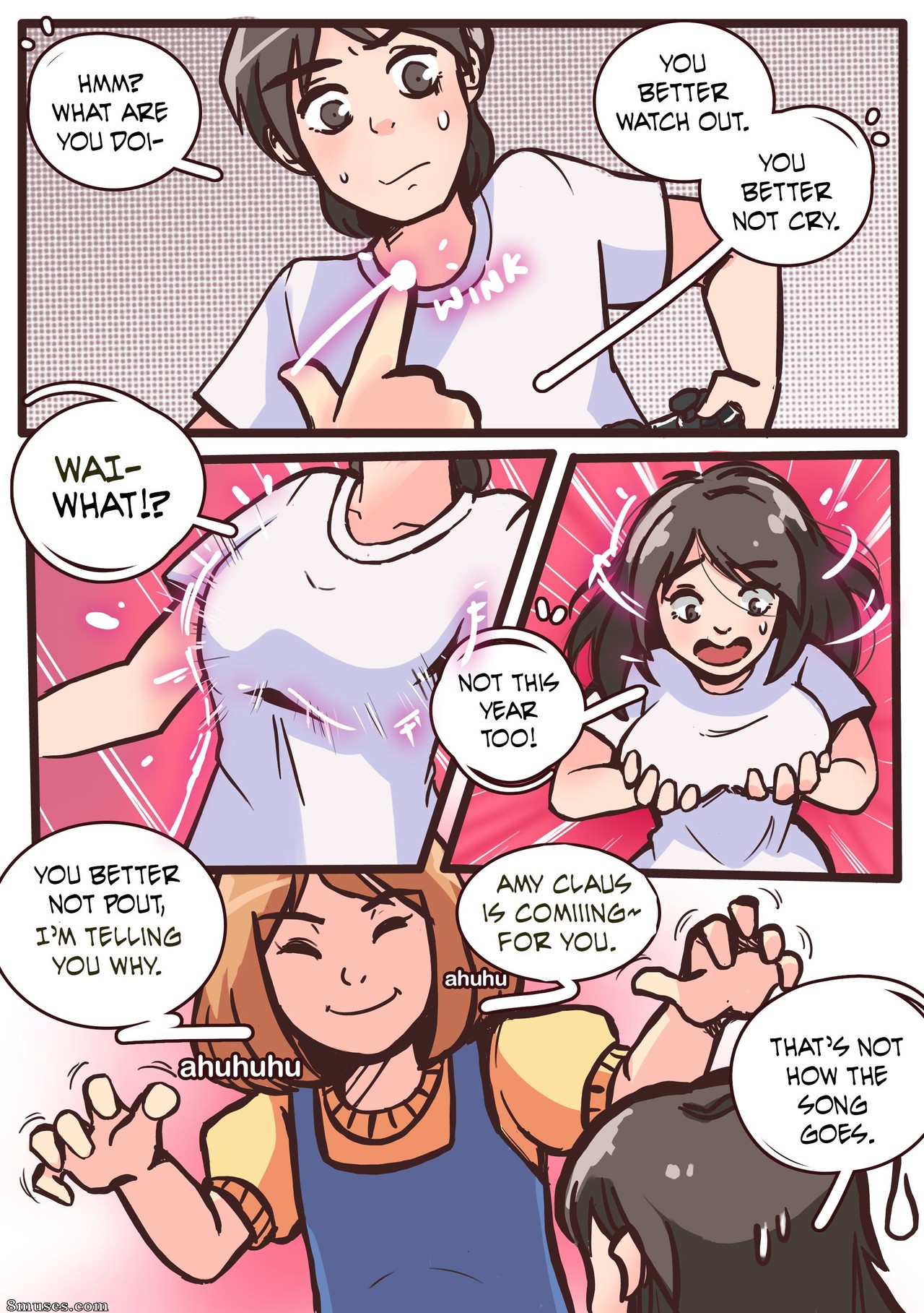 MeowWithMe Comics - Omakes de fantasía navideña 2019 - Página 5