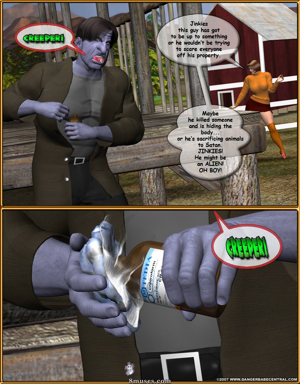 3D - Shooby Doo - The Mystery of the Creeper - Page 7