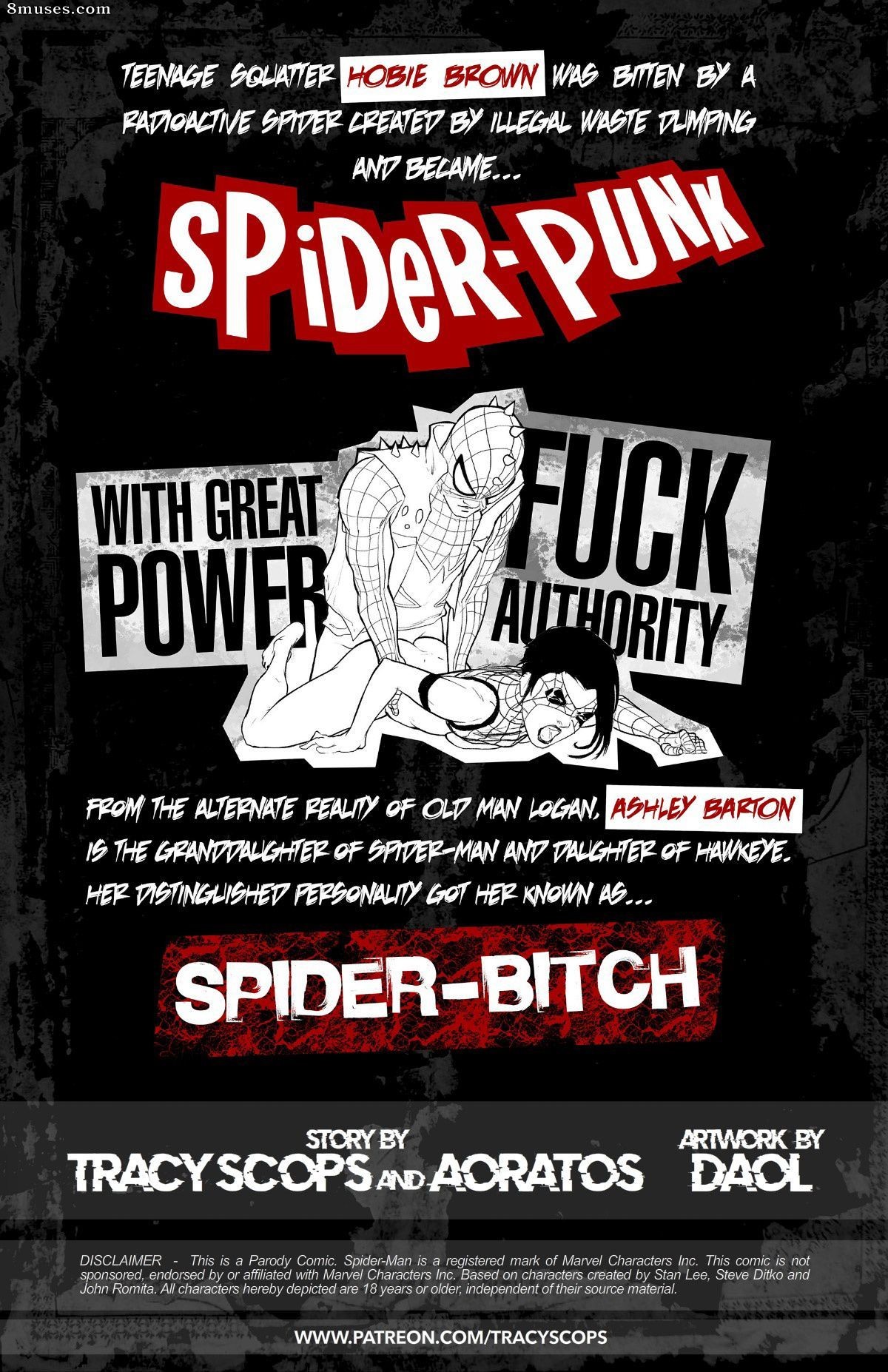 Tracy Scops Comics - The Anarchic Spider-Fuckers - Page 14