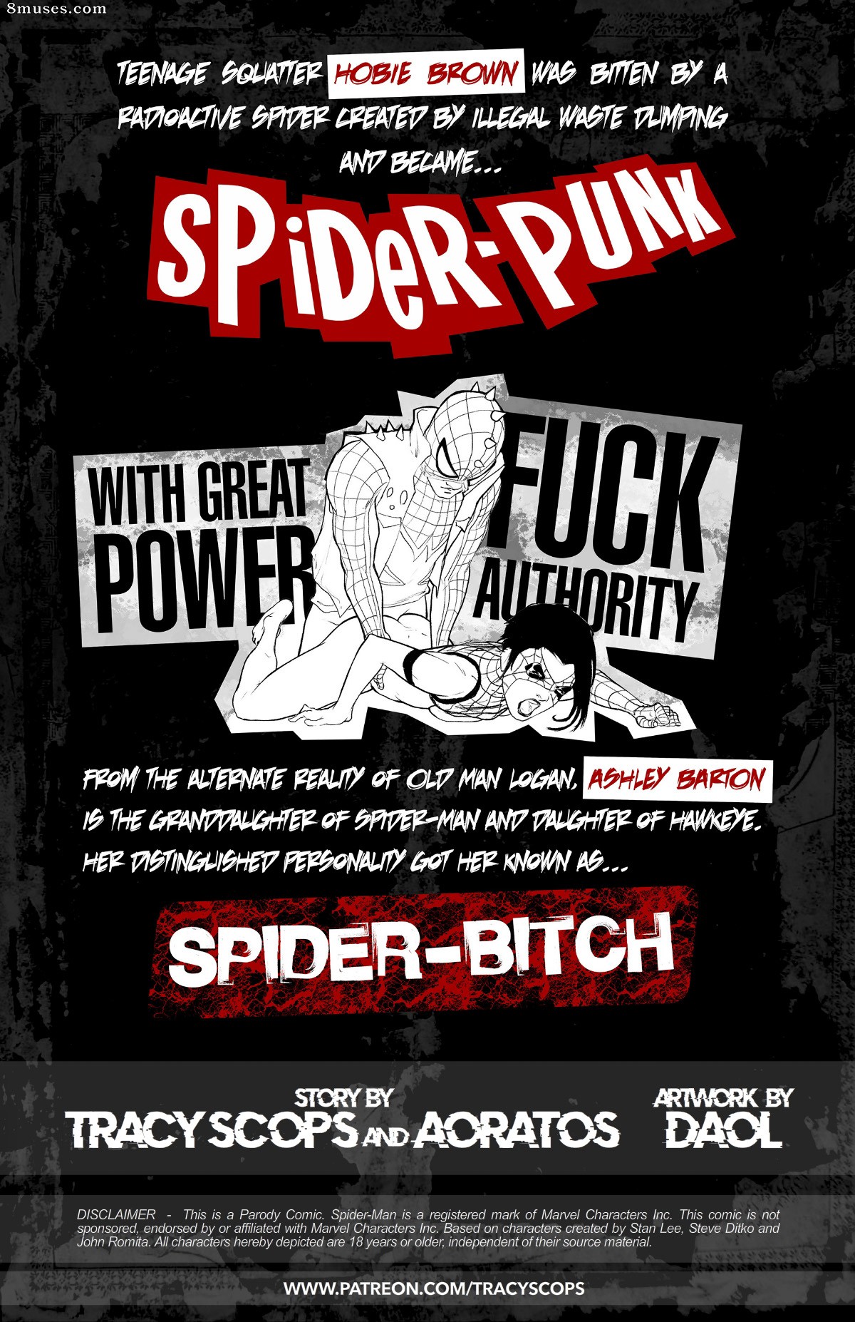 Tracy Scops Comics - The Anarchic Spider-Fuckers - Page 2