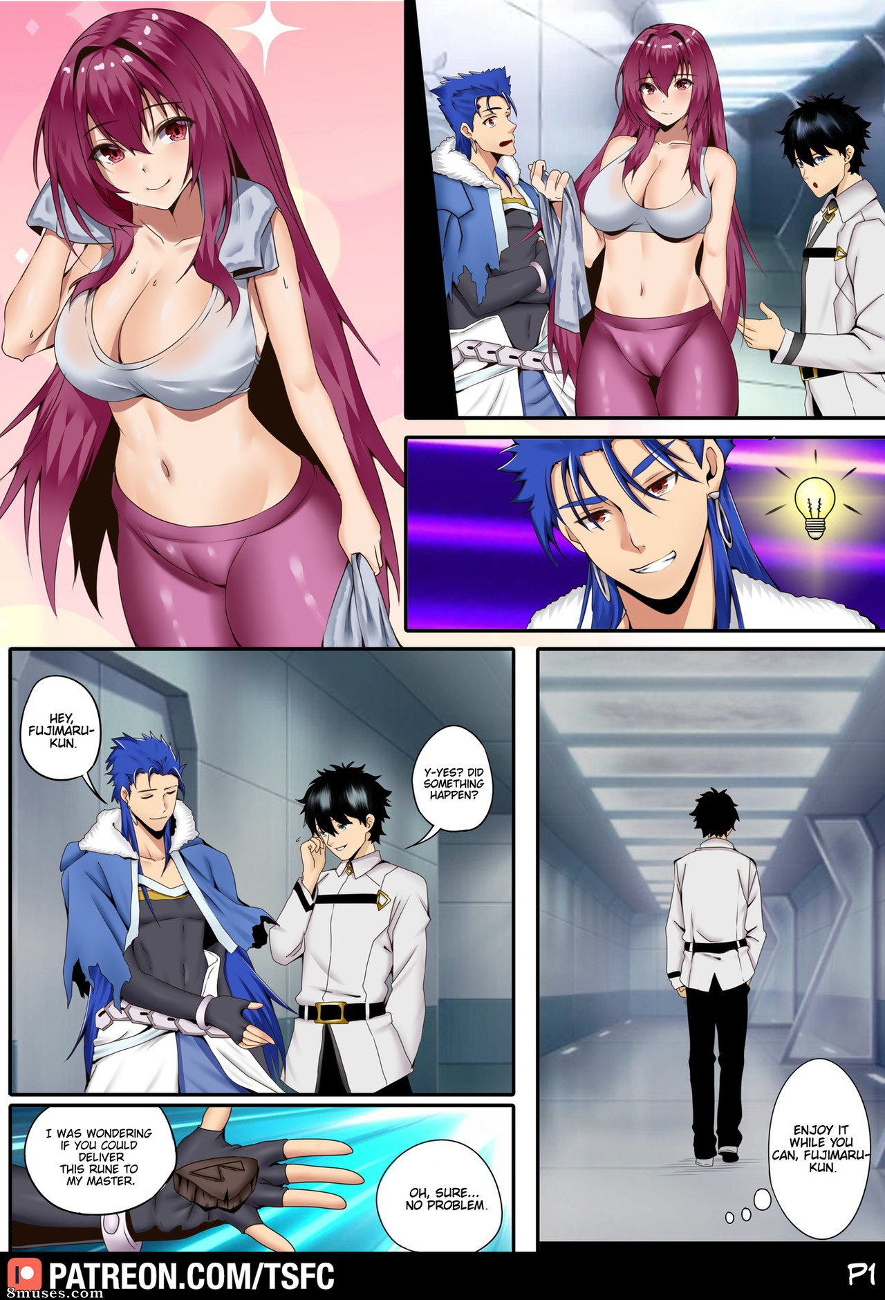 TSFC Comics - Posesión de Scathach FGO - Página 1