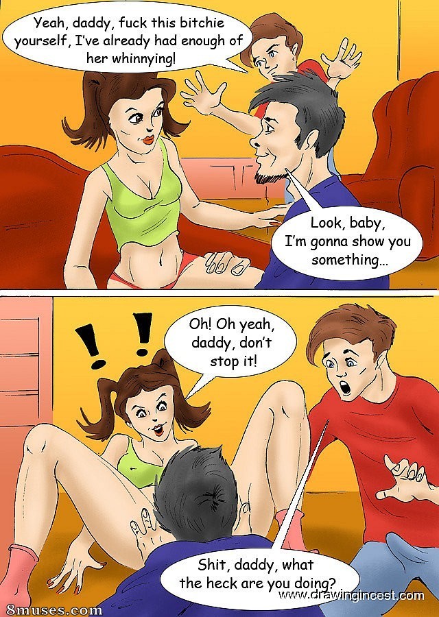 2D - Papa encourages his son to shag the shit out of his daughter - Page 2