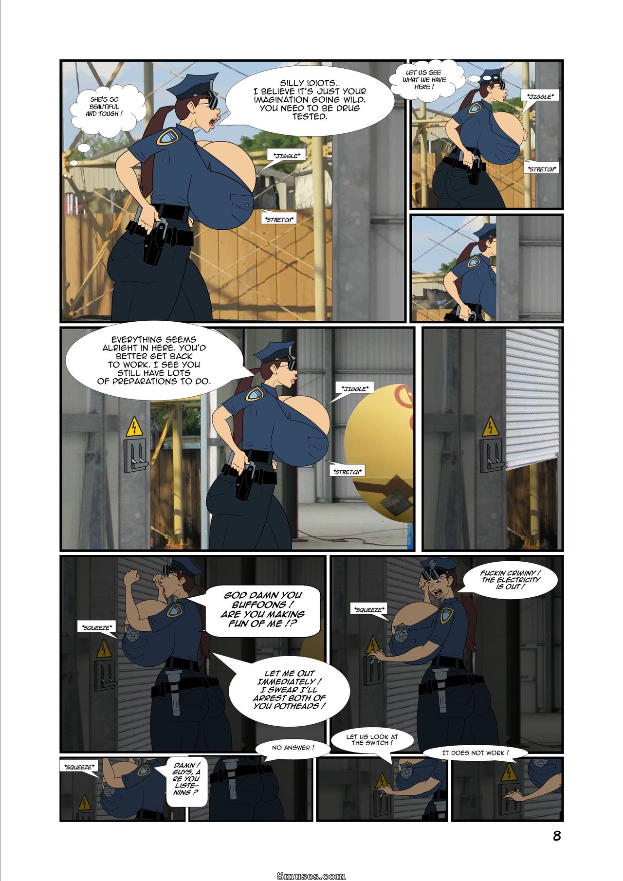 Meet N Fuck - Officer Juggs - Page 8