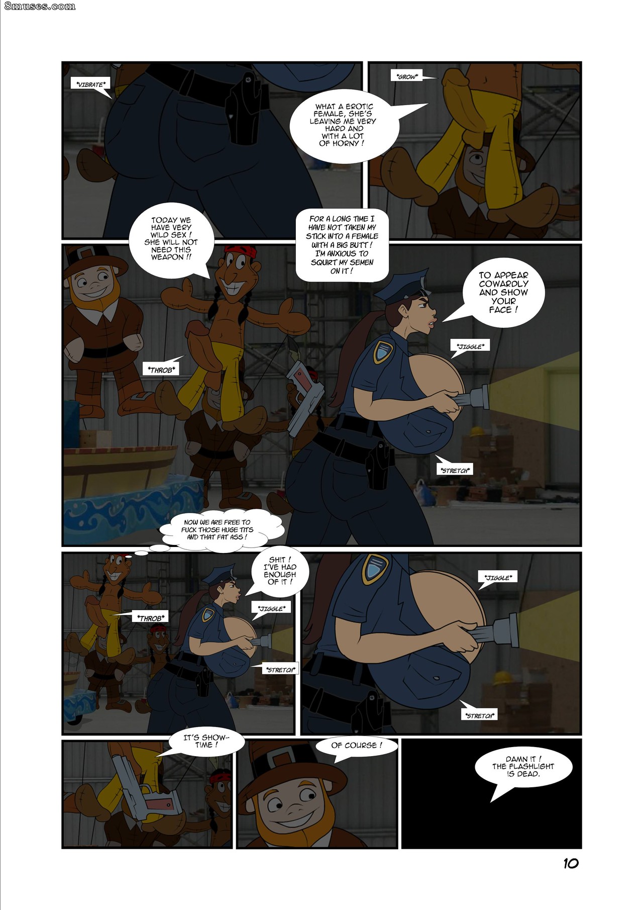 Meet N Fuck - Officer Juggs - Page 10