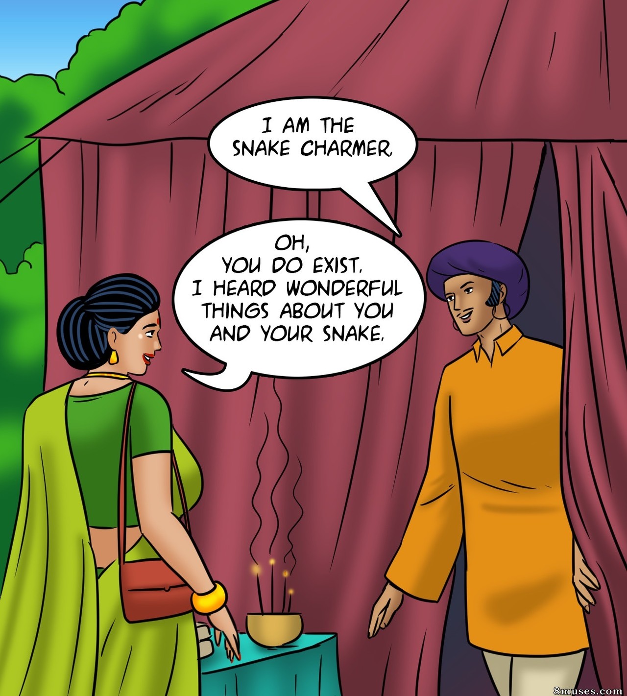 Velamma - Issue 120 - Snake Charmer - Page 48