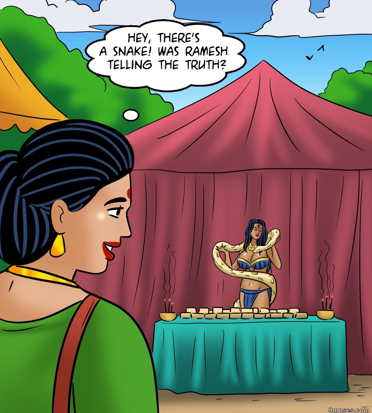 Velamma - Issue 120 - Snake Charmer - Page 46