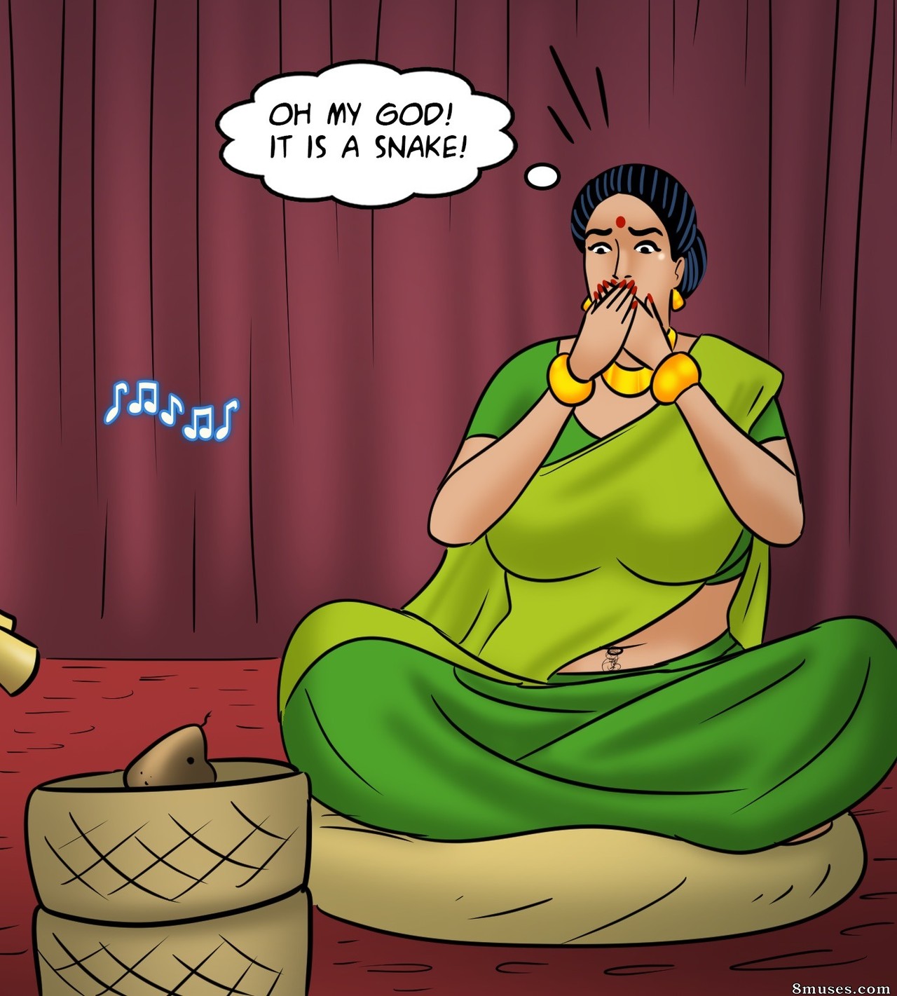 Velamma - Issue 120 - Snake Charmer - Page 58