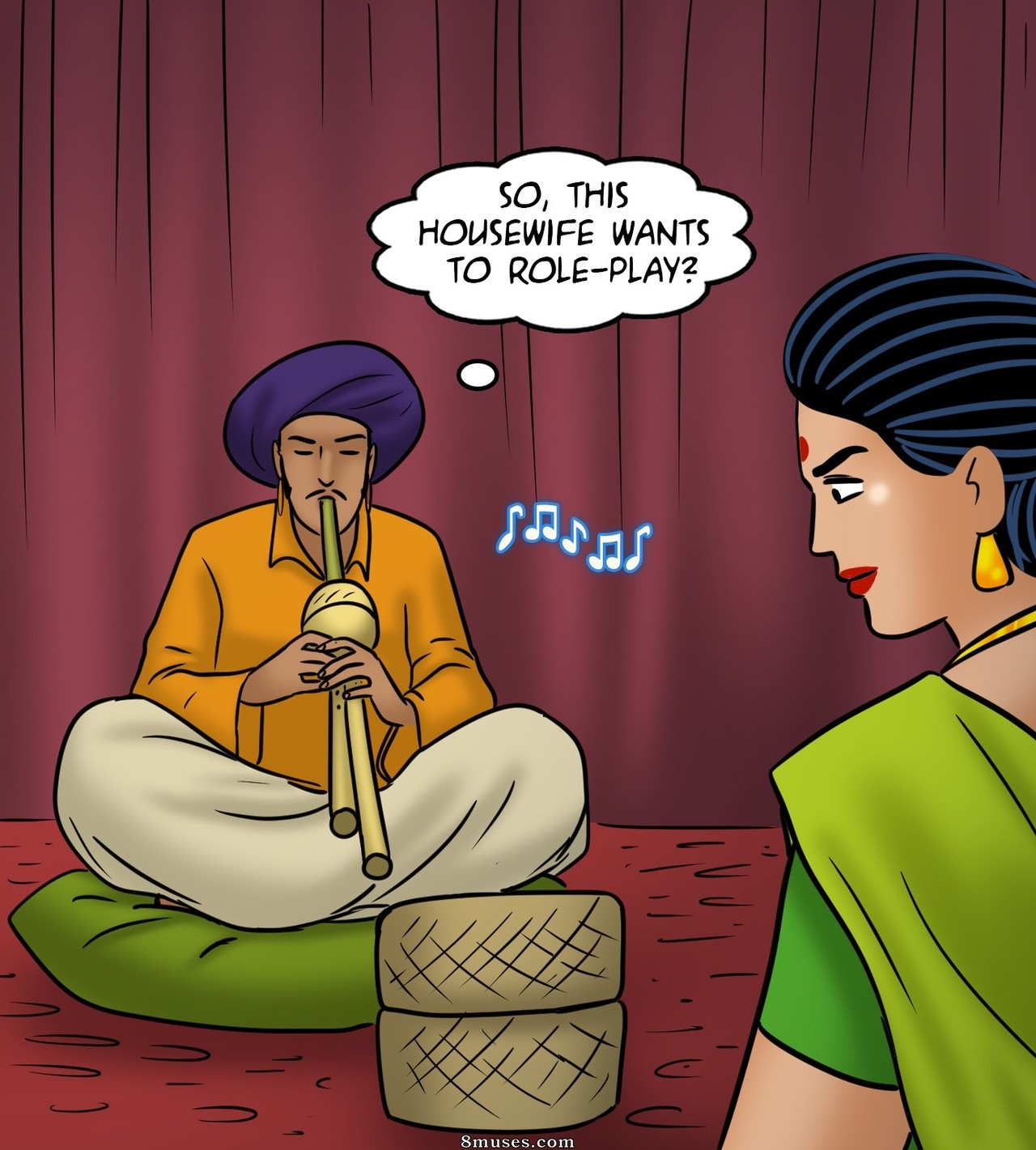 Velamma - Issue 120 - Snake Charmer - Page 55