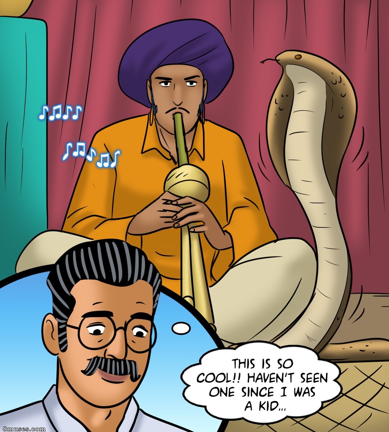 Velamma - Issue 120 - Snake Charmer - Page 7