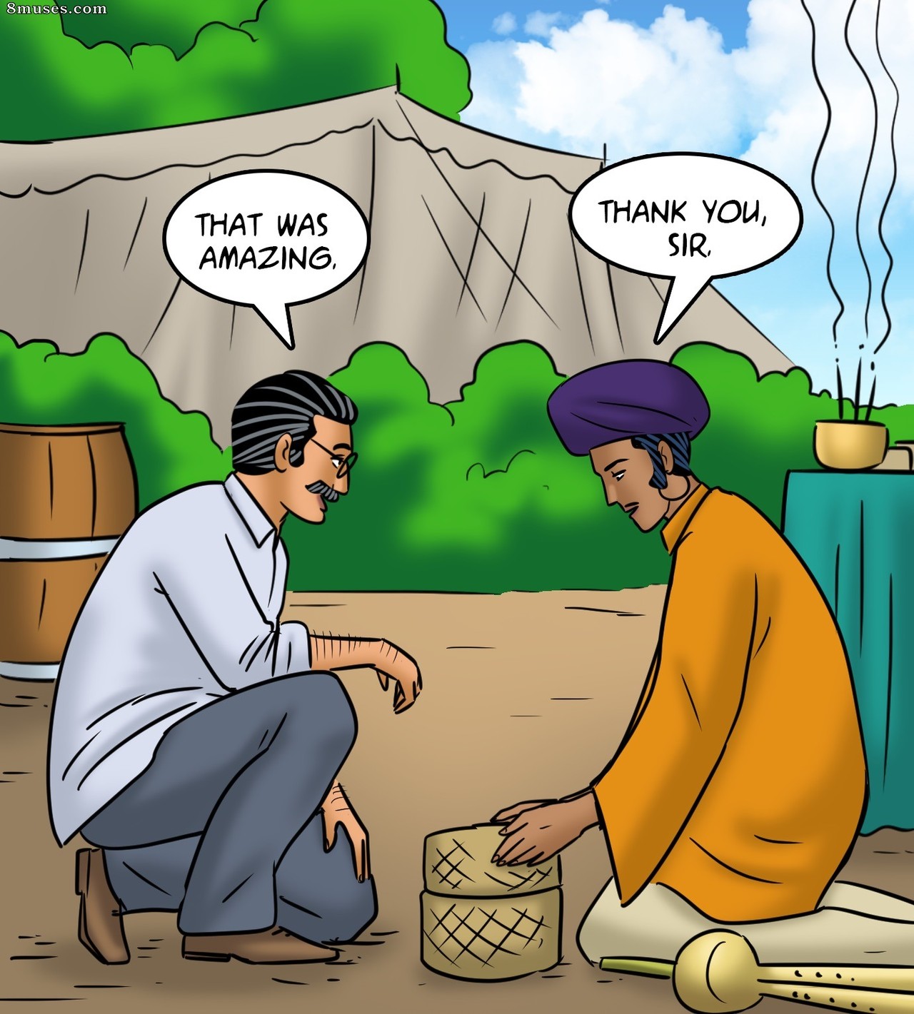 Velamma - Issue 120 - Snake Charmer - Page 9