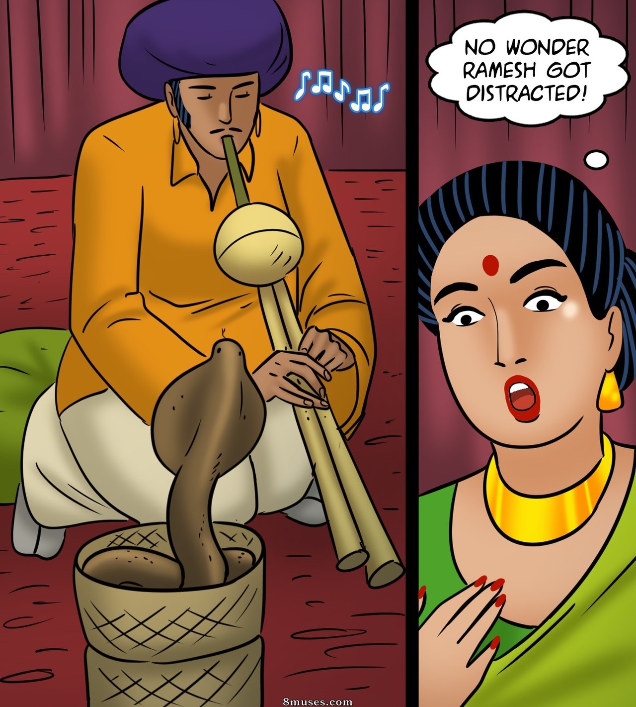 Velamma - Issue 120 - Snake Charmer - Page 60