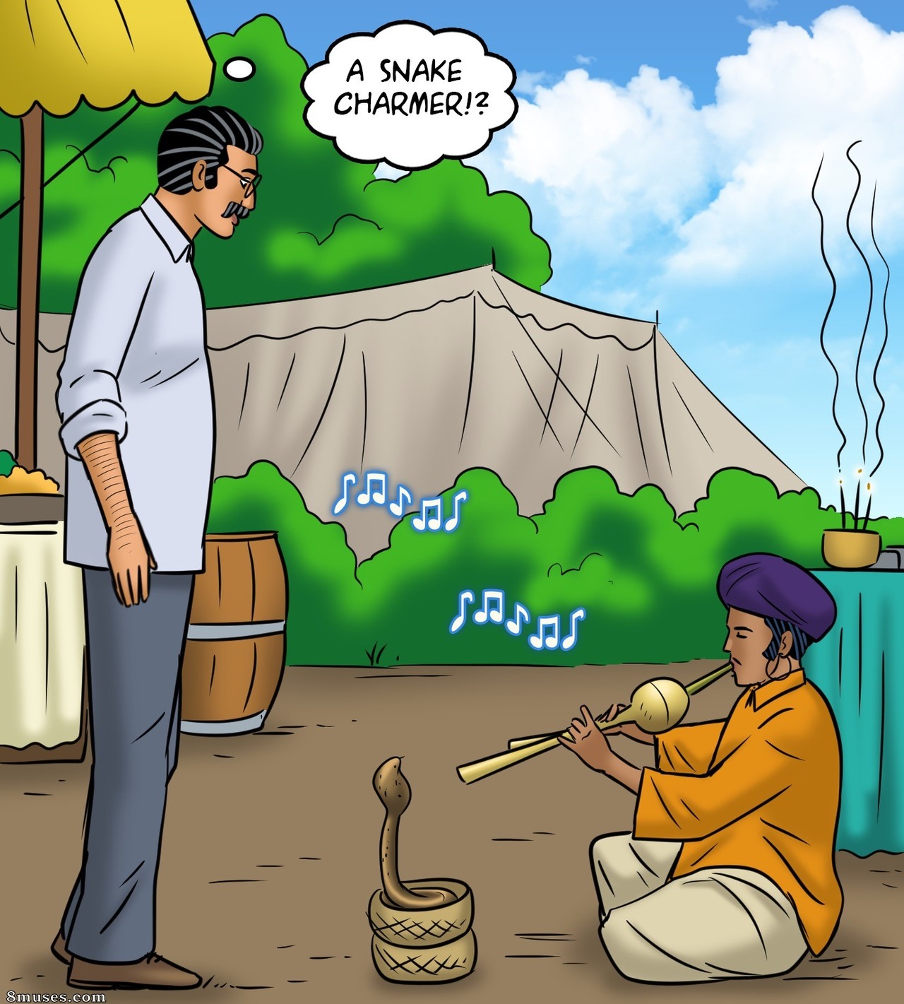 Velamma - Issue 120 - Snake Charmer - Page 6