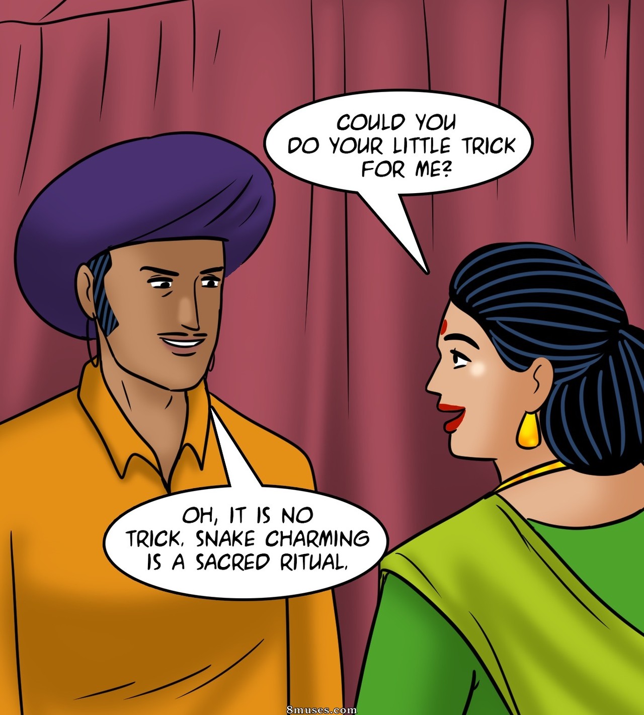 Velamma - Issue 120 - Snake Charmer - Page 50
