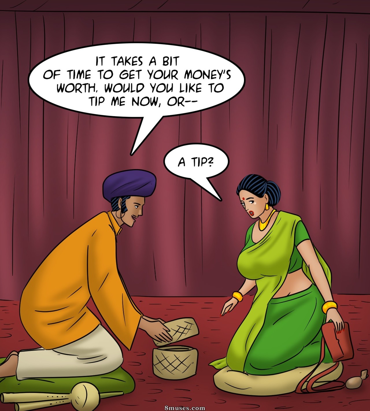 Velamma - Issue 120 - Snake Charmer - Page 53
