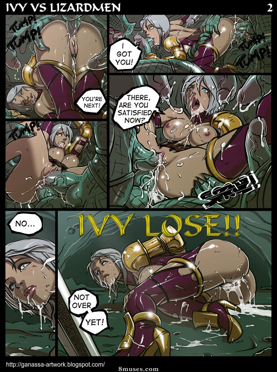 Ganassa Comics - Ivy vs homens-lagarto - Página 2