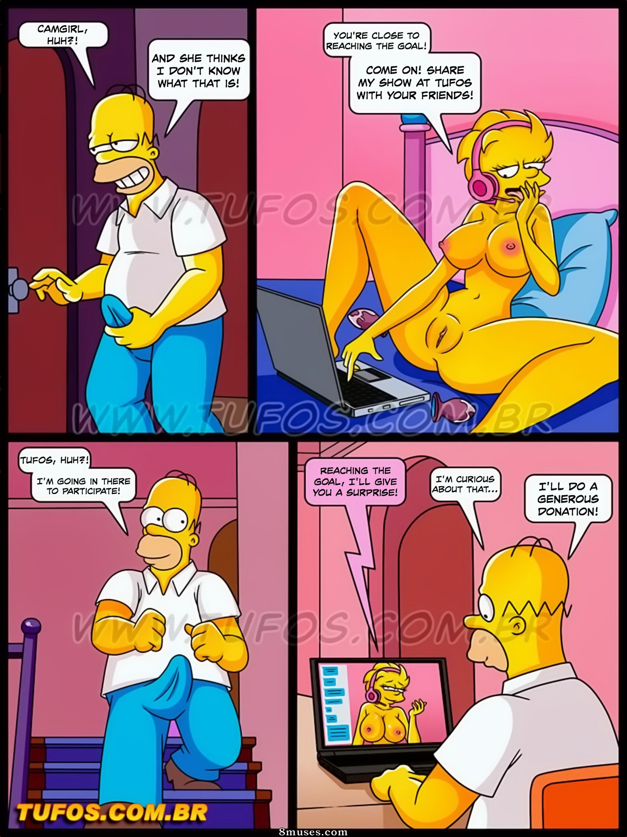 OS Simptoons - English - Issue 39 - Live Sex on Webcam - Page 4